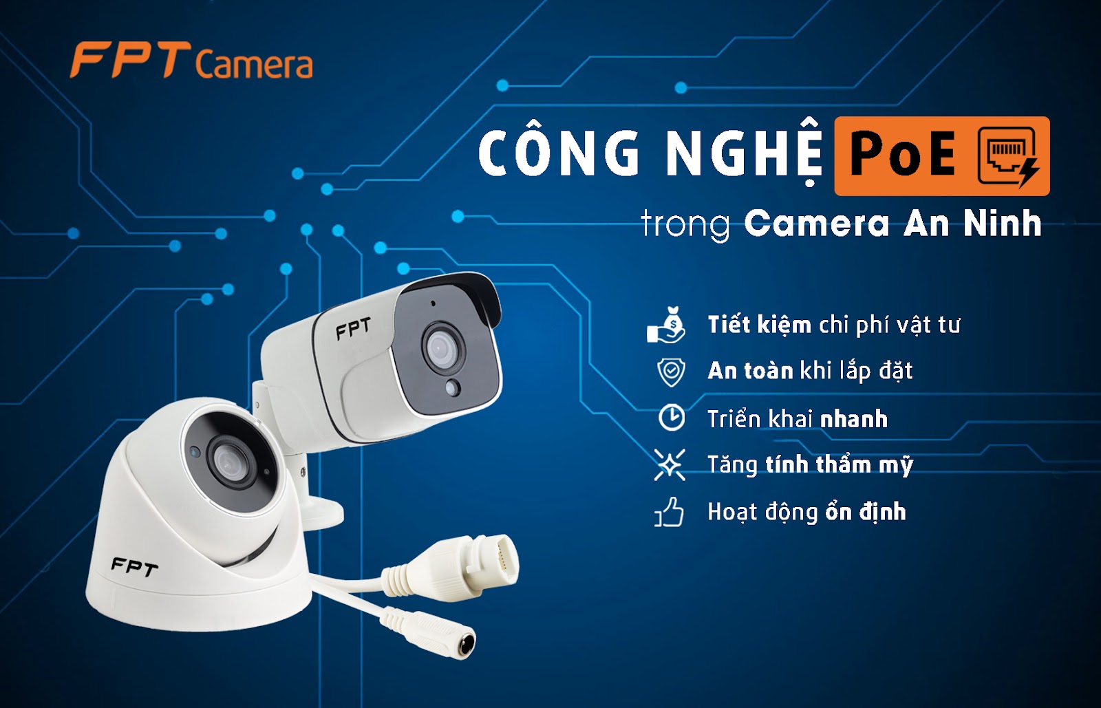 Lắp đặt camera trọn gói được những gì?