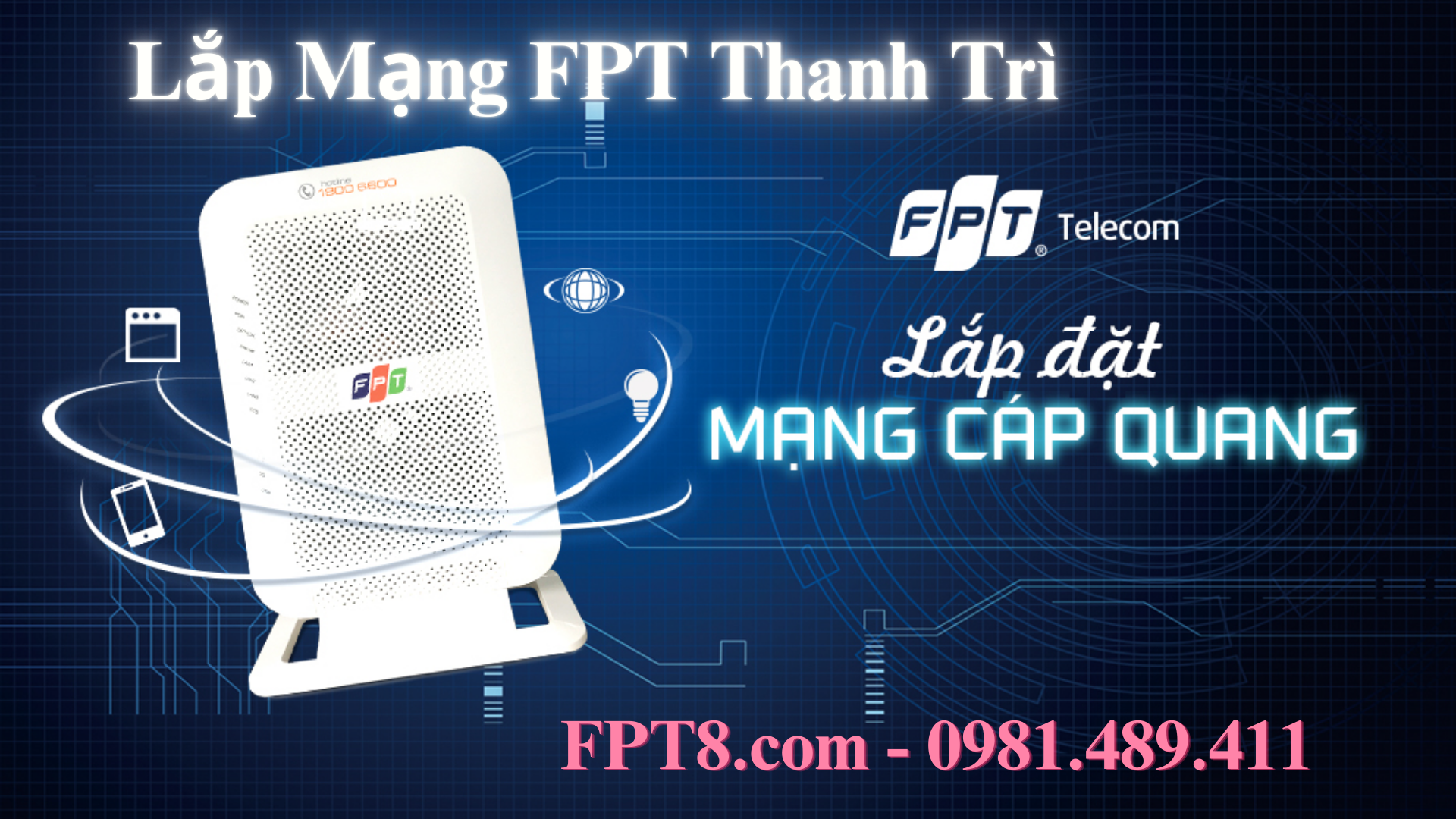 Lắp Mạng FPT Thanh Trì
