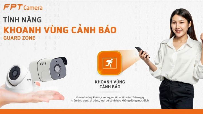 Tính năng cài đặt “Cảnh báo vùng” (Guard Zone)