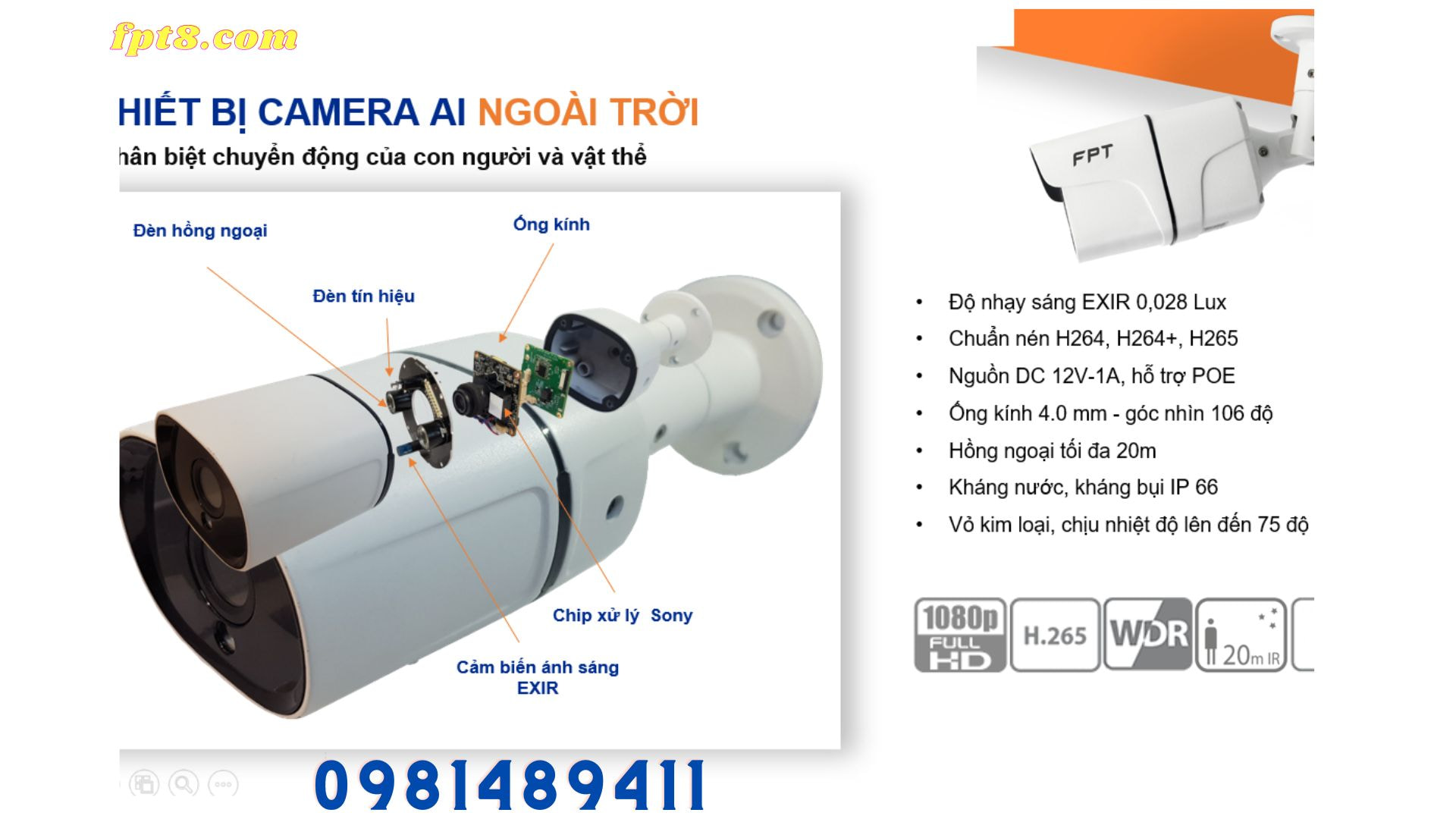 Camera FPT Outdoor