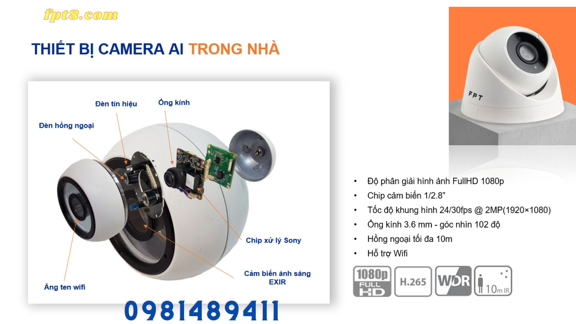 Camera FPT Indoor