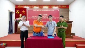 FPT Telecom bàn giao hệ thống camera giám sát phục vụ công tác quản lý an ninh trật tự