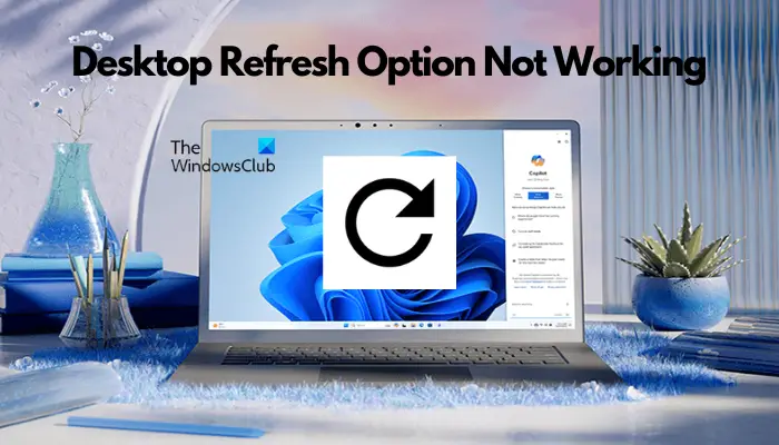 Tùy chọn Làm mới màn hình không hoạt động trong Windows 11