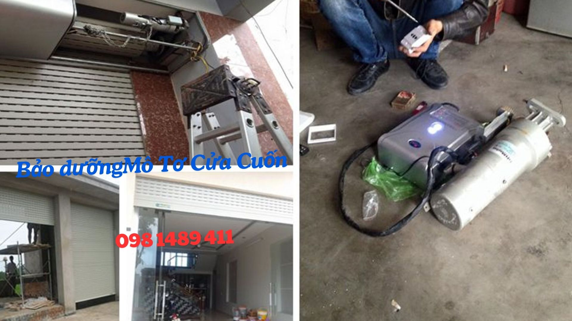 Bảo Dưỡng Mô Tơ Cửa Cuốn