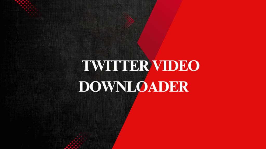  Twitter Video Downloader